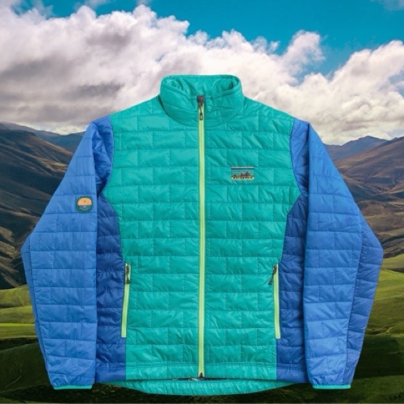 PATAGONIA MENS XXL NANO PUFF JACKET NWOT SUBTIDAL BLUE LIMITED EDITION 84212/24 - Picture 6 of 16